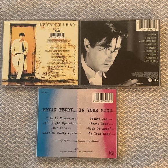 CD Bryan Ferry 3 for 1 price gently used - Picture 2 of 2